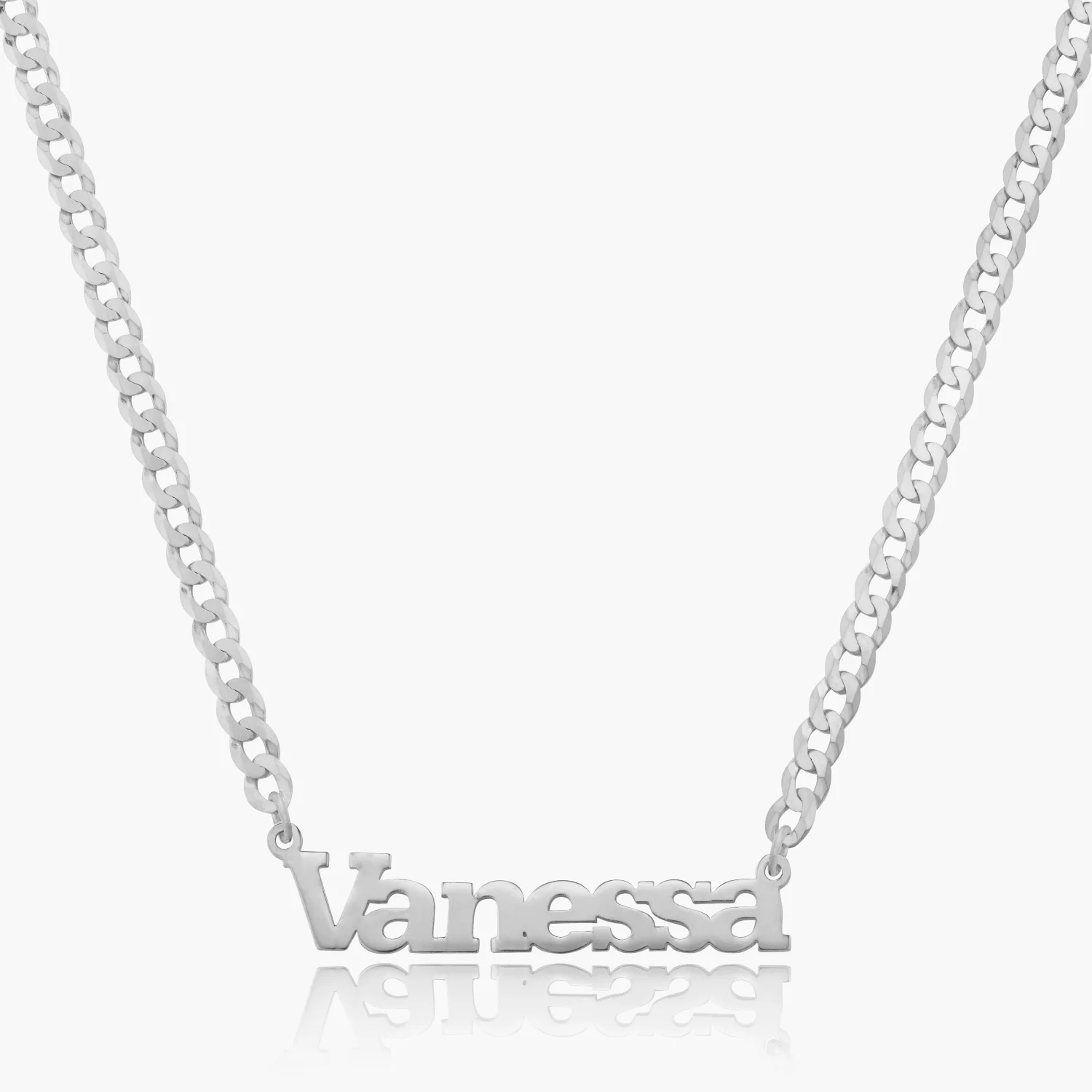 Times New Roman Name Necklace - Image 2