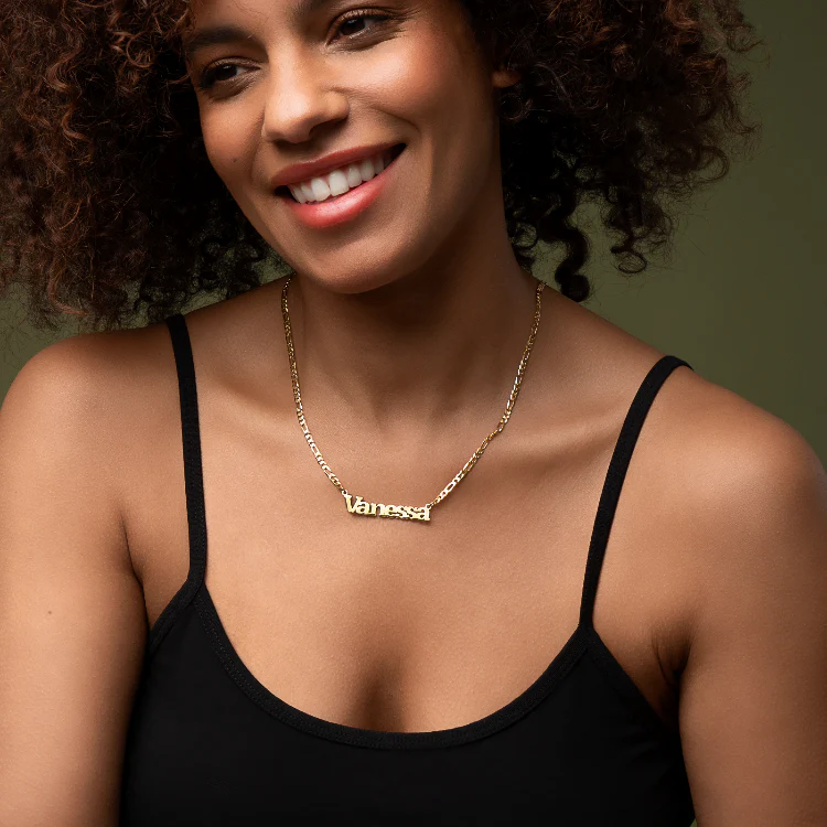Times New Roman Name Necklace - Image 5