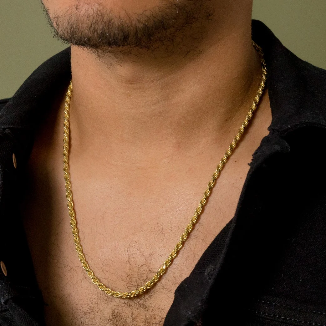 Men's Classic Rope Chain - Image 3