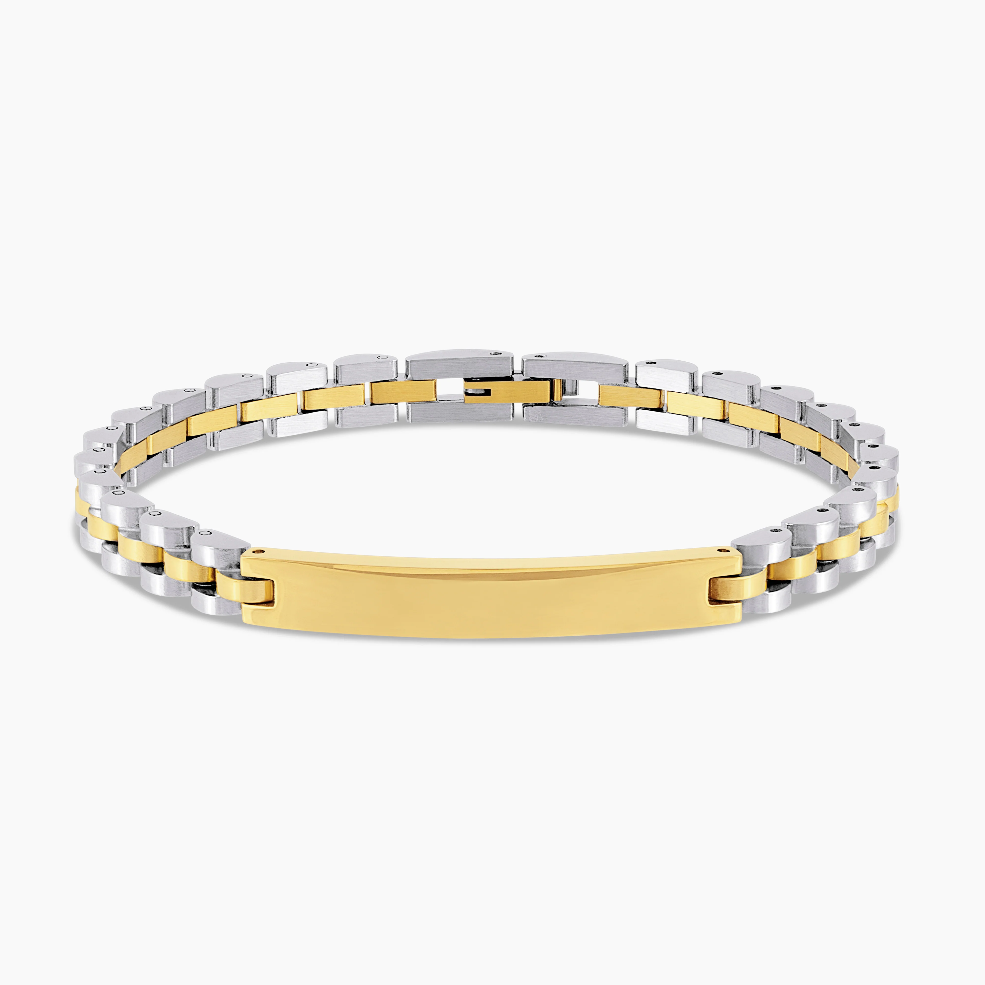 Men's Jubilee Bracelet with Engraved Bar - Image 2