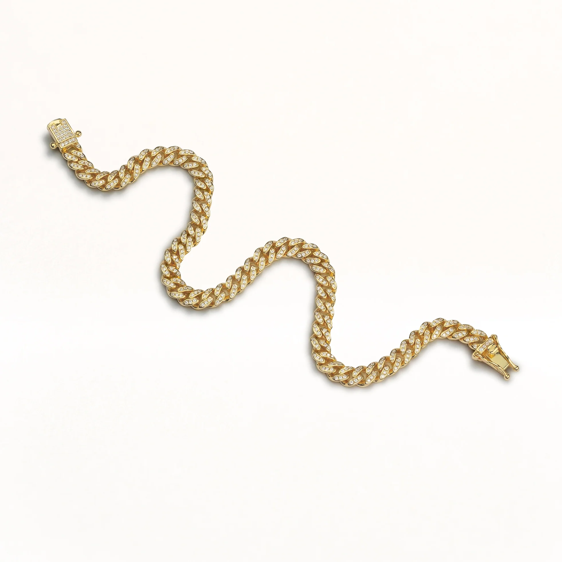 Naked Iced Cuban Anklet - Image 2