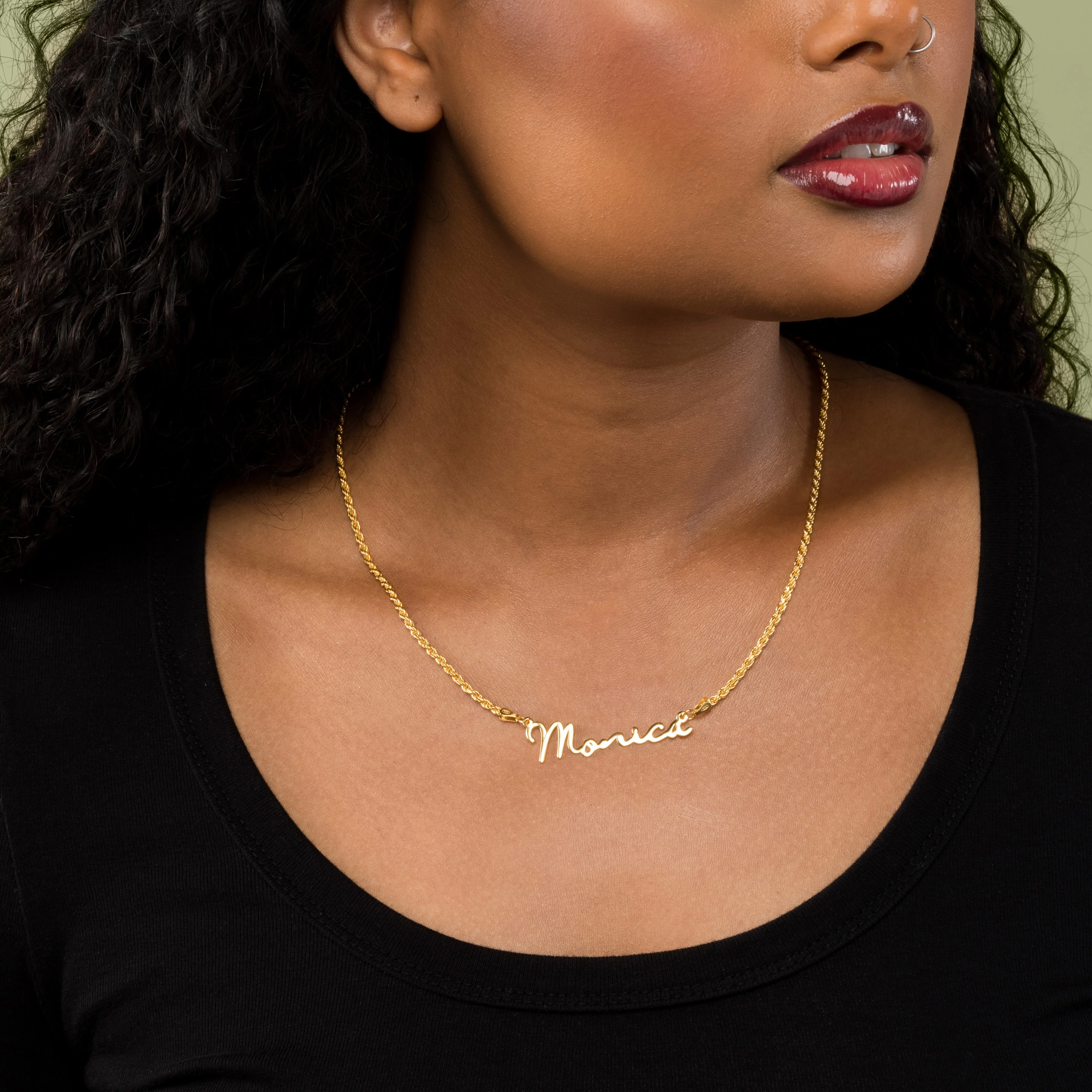 Signature Name Necklace - Image 2